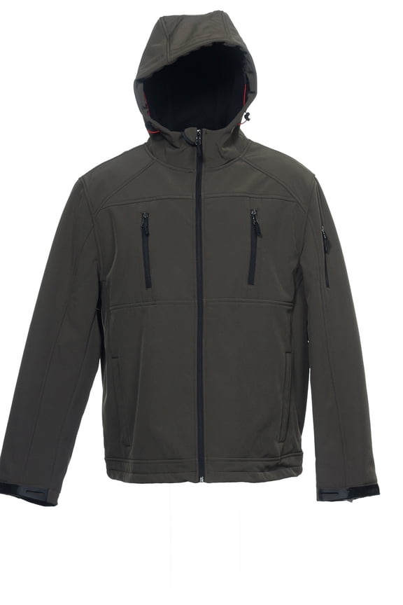 Olive Green Hooded Jacket , Size 2XLarge