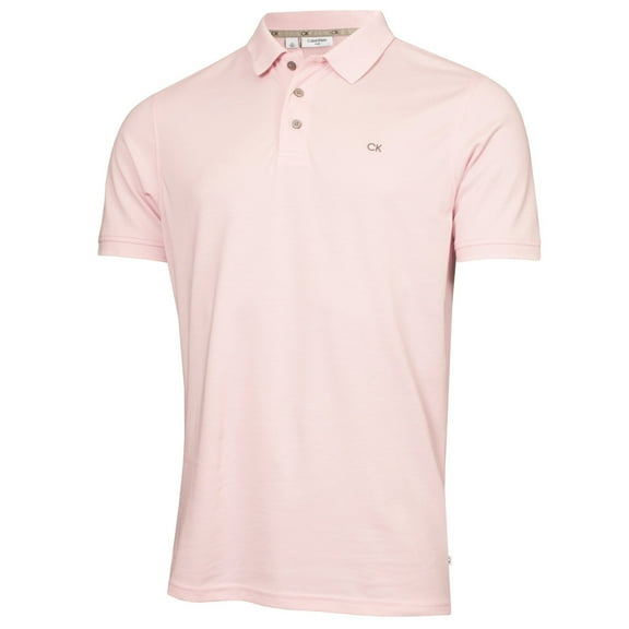Calvin Klein PLANET POLO BABY PINK - XXL