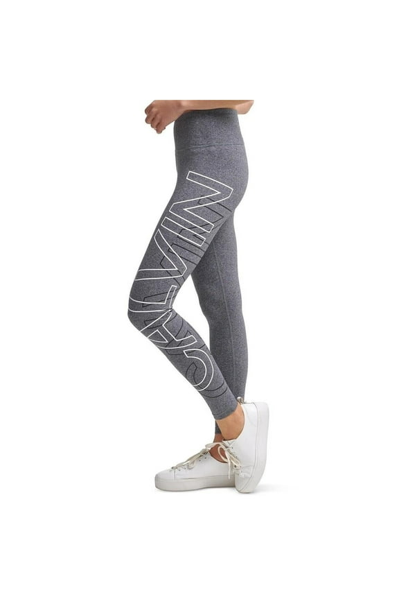 Performance High-Rise Logo 7/8 Length Leggings Gray Size XS .. New with box/tags