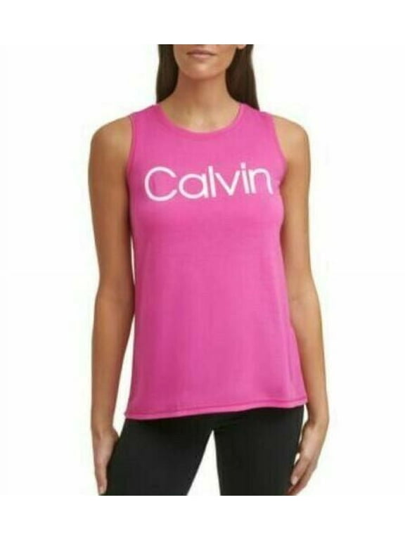 Performance Logo Racerback Tank Top Pink Size XS MSRP $40