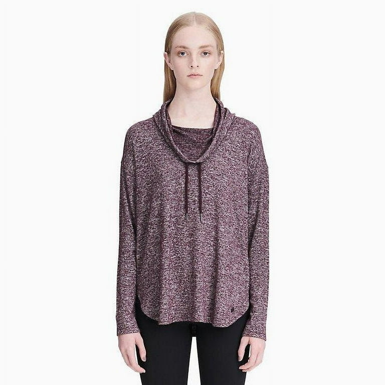 Calvin klein performance cowl neck sweatshirt clearance
