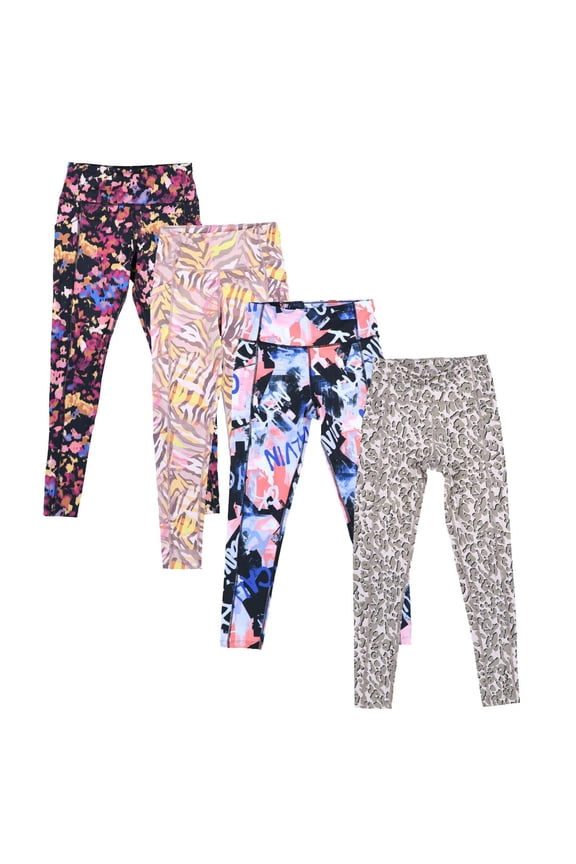 Womens High-Rise 78 Leggings Athletic Gym Pants Stretch Logo New Ck