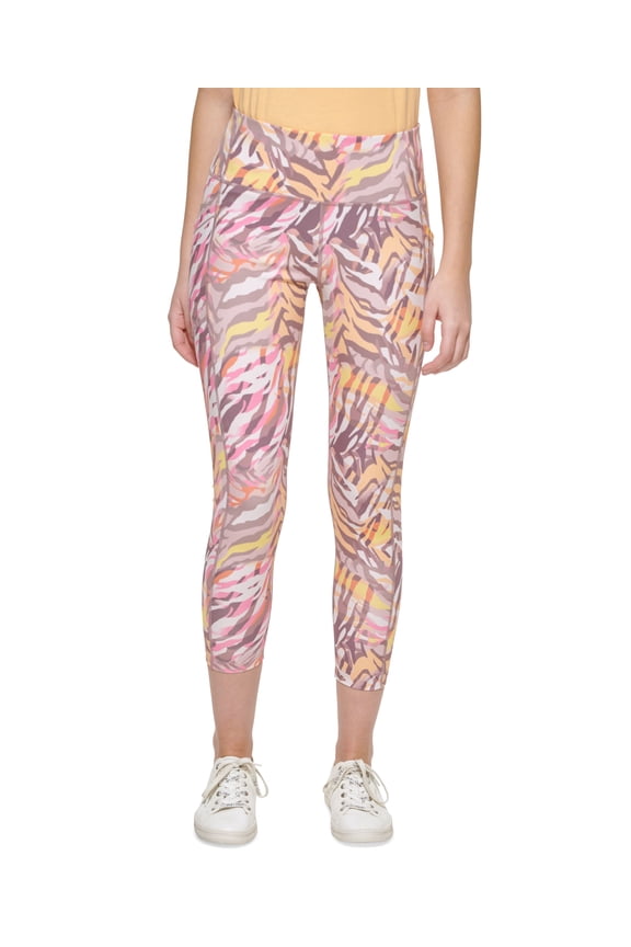Performance Printed High Rise 7/8 Leggings Pursuit Sunstone S
