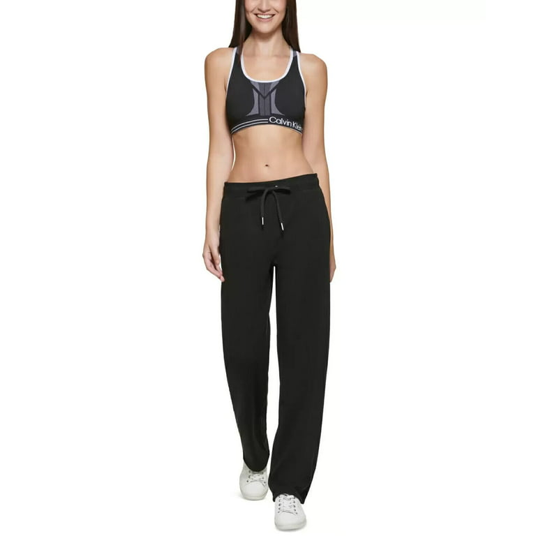 Buy Calvin Klein women performance fit brand logo legging black Online