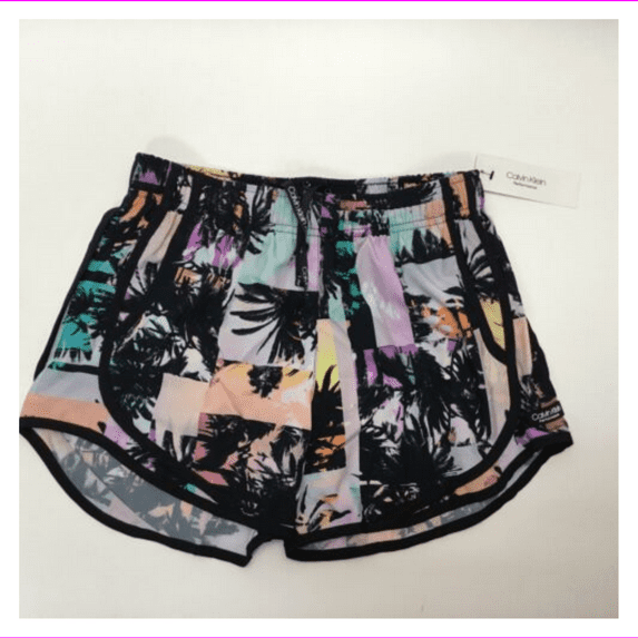 Calvin Klein Performance Size XS Quick Dry Women’s Shorts Printed Multicolor Oto