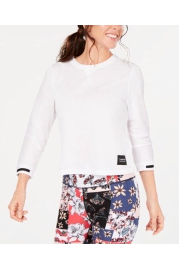 Performance Varsity-Stripe Top White Size XXL