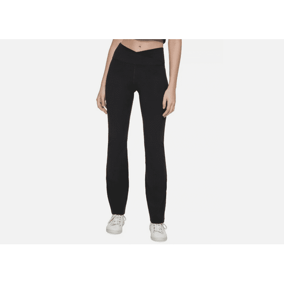 Calvin Klein Performance Women's Crossover Waist Flare Leggings Large