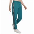 thumbnail image 1 of Calvin Klein Performance Women's Eco Fleece Logo Stripe Joggers, Medium, 1 of 1