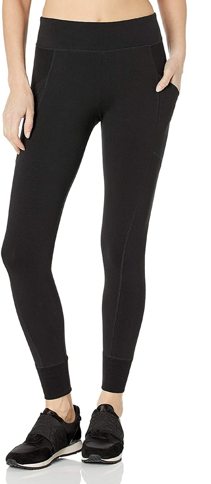 Calvin Klein Performance Women's High Rise 7/8 Leggings, Black, XL