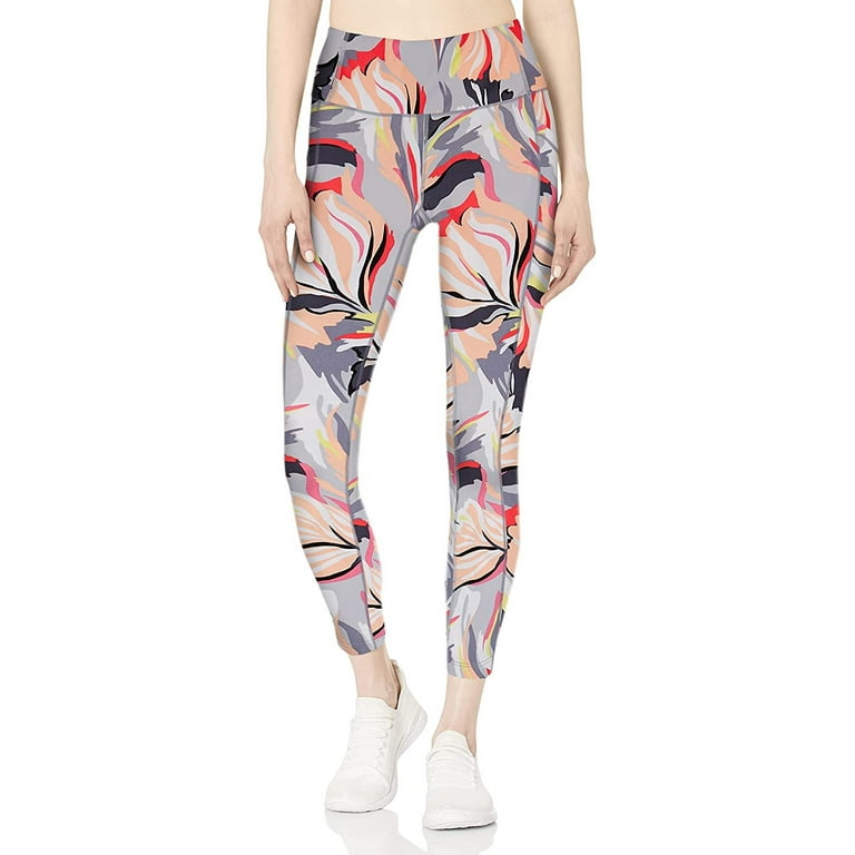 Calvin Klein Performance Women s 7 8 Length Leggings Gray Multicolor S