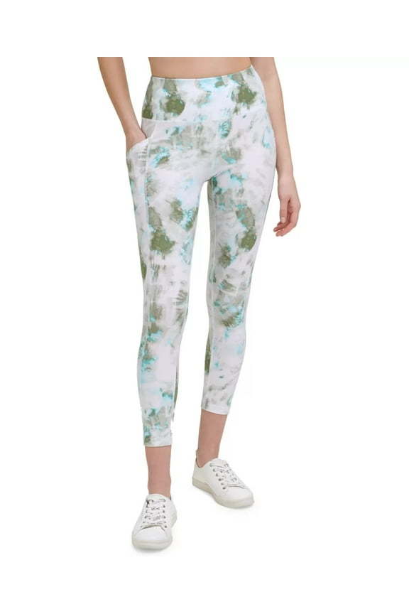 Women's Printed High-Waist 7/8 Length Leggings, Enlghtn Fi, S