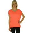 thumbnail image 1 of Calvin Klein Performance Women's V-Neck Posey Burnout Tee Size Small Size S, 1 of 2