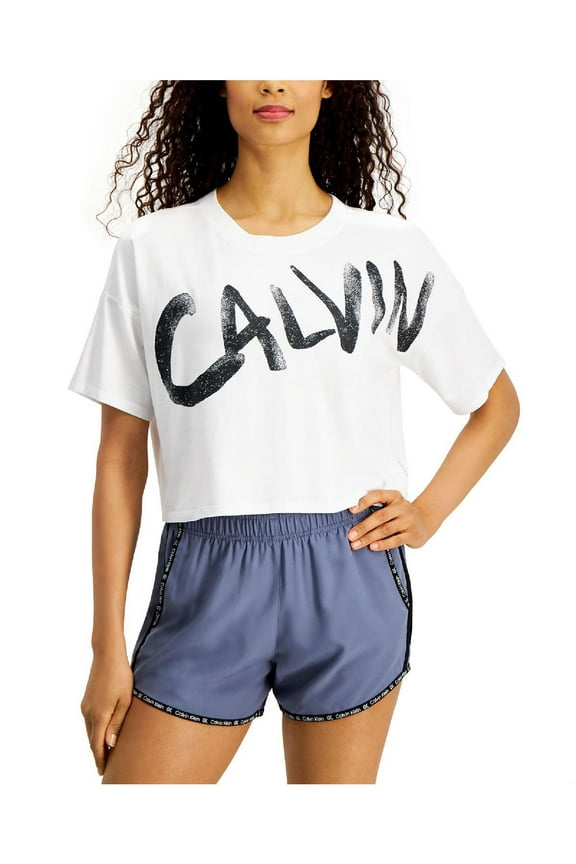 Womens Cropped Casual T-Shirt