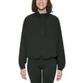 thumbnail image 1 of Calvin Klein Performance Womens Half Zip Top Black 2XL, 1 of 1