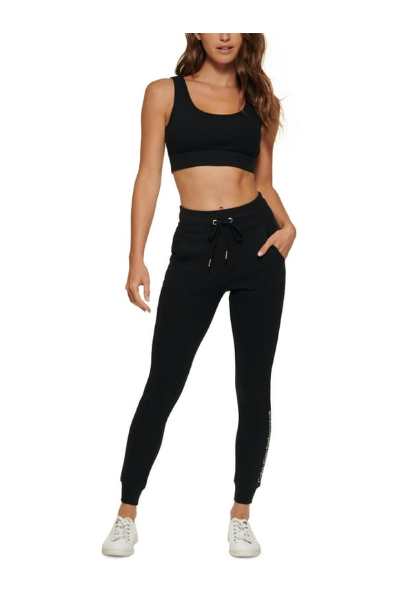 Womens High-Waisted Logo Leggings