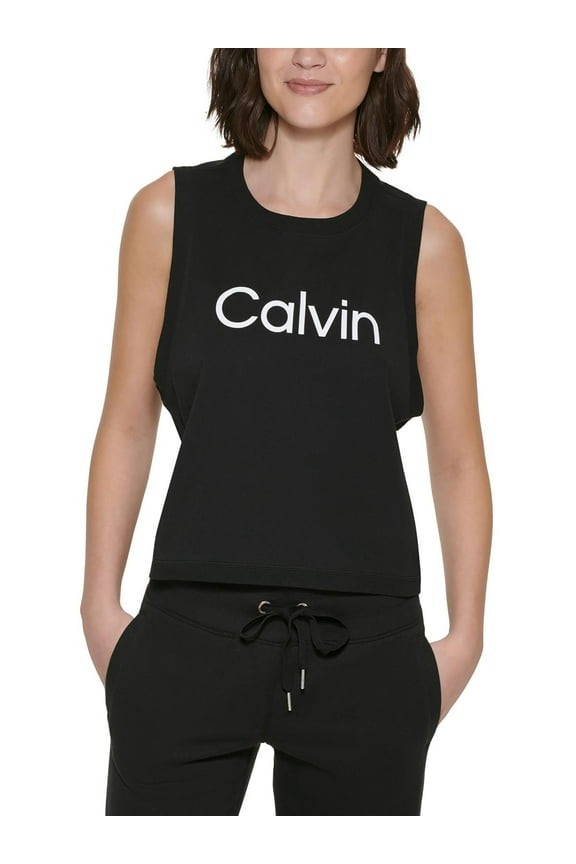 Womens Muscle Tank Black 2XL