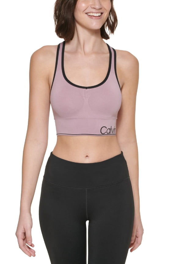 Performance Womens Medium Impact Racerback Sports Bra Stardust XS