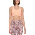 thumbnail image 1 of Calvin Klein Performance Womens Medium Impact Sports Bra Creamsicle L, 1 of 1