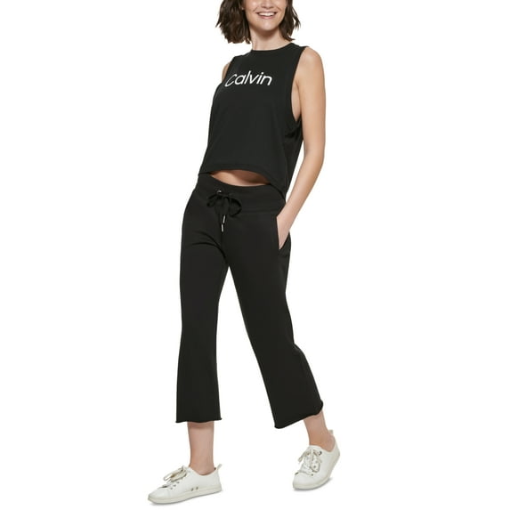 Calvin Klein Performance Womens Muscle Tank Black L