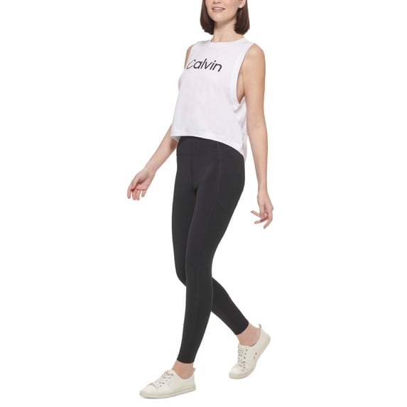 Calvin Klein Performance Womens Muscle Tank White L
