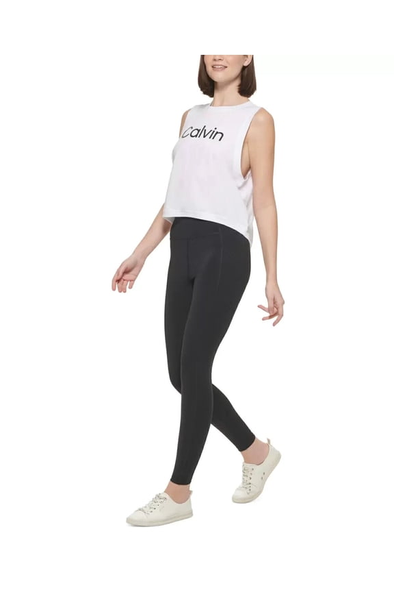 Performance Womens Muscle Tank White L