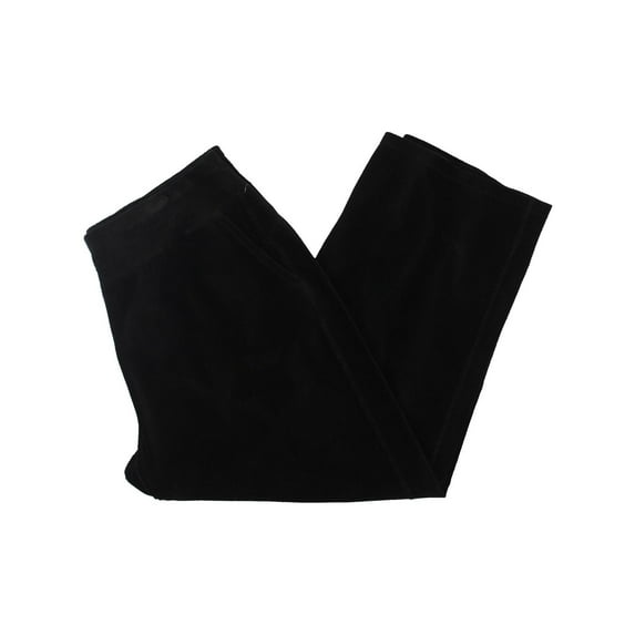 Calvin Klein Performance Womens Plus Corduroy High Rise Wide Leg Pants