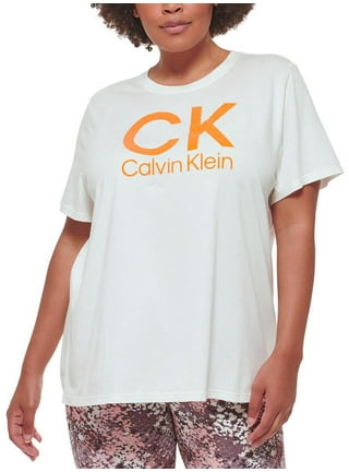 Performance Size Plus Plus Klein Tshirts Tops Calvin in Size