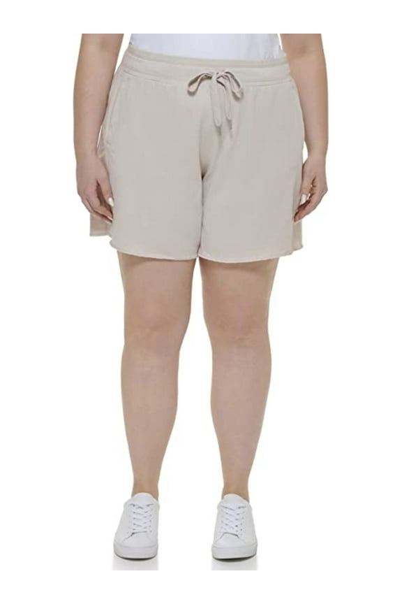 Womens Plus Fitness Gym Shorts