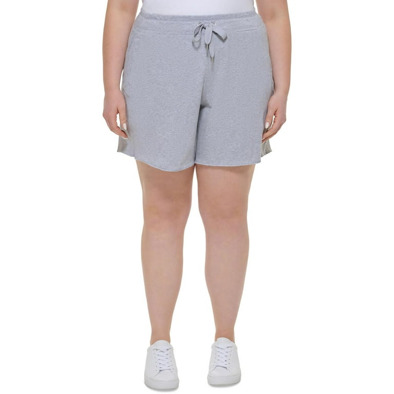 Calvin Klein Performance Womens Plus Fitness Gym Shorts Walmart