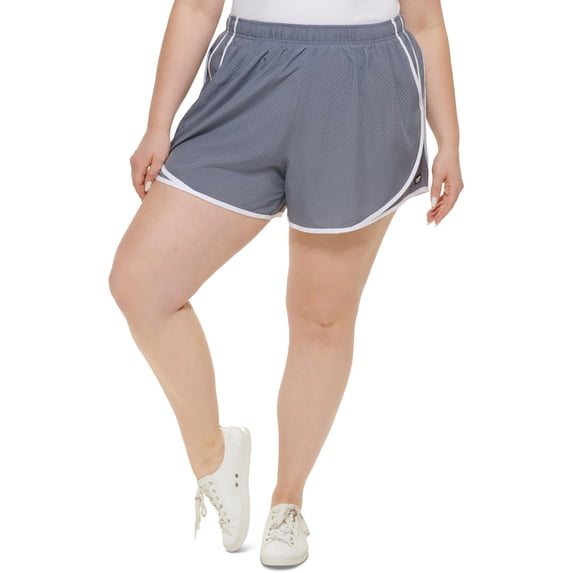 Calvin Klein Performance Womens Plus Fitness Running Shorts