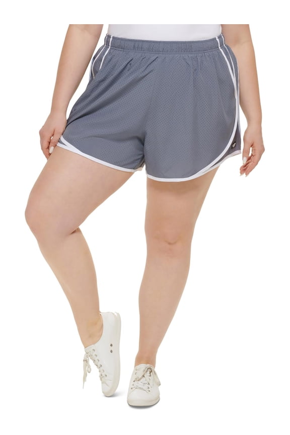 Womens Plus Fitness Running Shorts