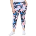 thumbnail image 1 of Calvin Klein Performance Womens Plus Fitness Workout Athletic Leggings, 1 of 1
