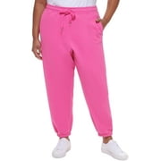Calvin Klein Performance Womens Plus Fitness Workout Jogger Pants