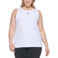 thumbnail image 1 of Calvin Klein Performance Womens Plus Fitness Workout Tank Top, 1 of 2