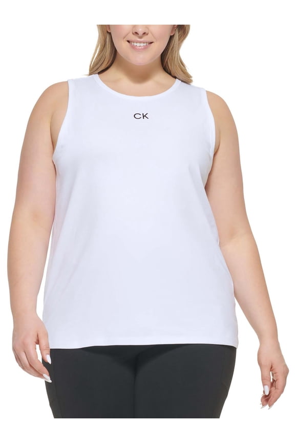 Womens Plus Fitness Workout Tank Top
