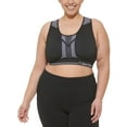 thumbnail image 1 of Calvin Klein Performance Womens Plus Medium Support Reversible Sports Bra, 1 of 2