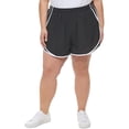 thumbnail image 1 of Calvin Klein Performance Womens Plus Mesh Fitness Shorts, 1 of 2
