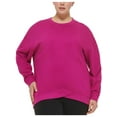 thumbnail image 1 of Calvin Klein Performance Womens Plus Terry Cozy Sweatshirt, 1 of 1