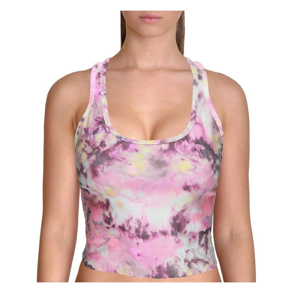 Calvin Klein Performance Womens Printed Racerback Tank Top