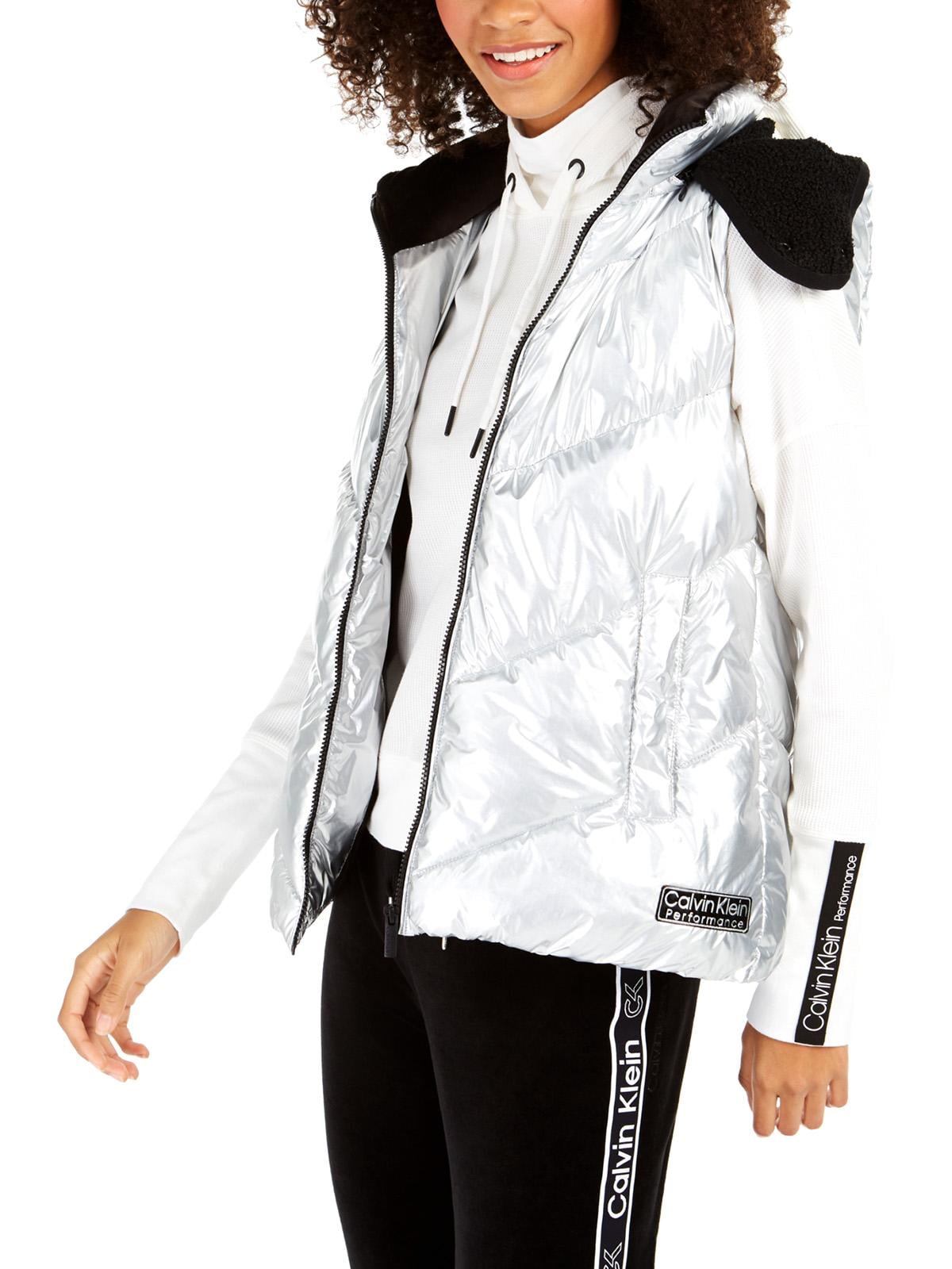 Calvin klein clearance white puffer vest