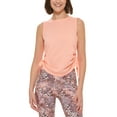 thumbnail image 1 of Calvin Klein Performance Womens Ruched Side Tie Tank Top Creamsicle XS, 1 of 1