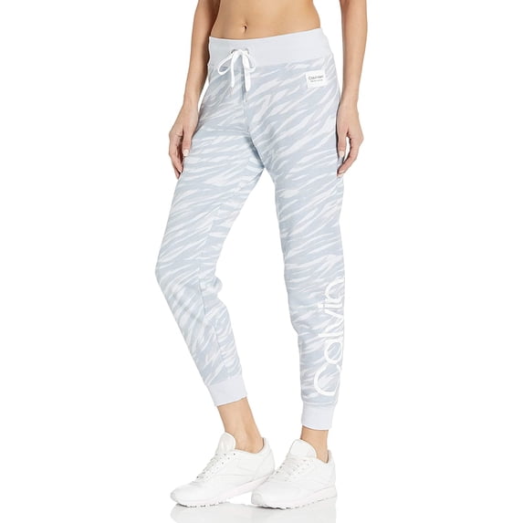 Calvin Klein Performance Womens Sweatpants Camouflage Jogger Pants