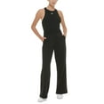 thumbnail image 1 of Calvin Klein Performance Womens Wide Leg Fleece High Waist Pant Black XL, 1 of 1