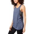 thumbnail image 1 of Calvin Klein Performance Womens Yoga Fitness Tank Top Navy XL, 1 of 1