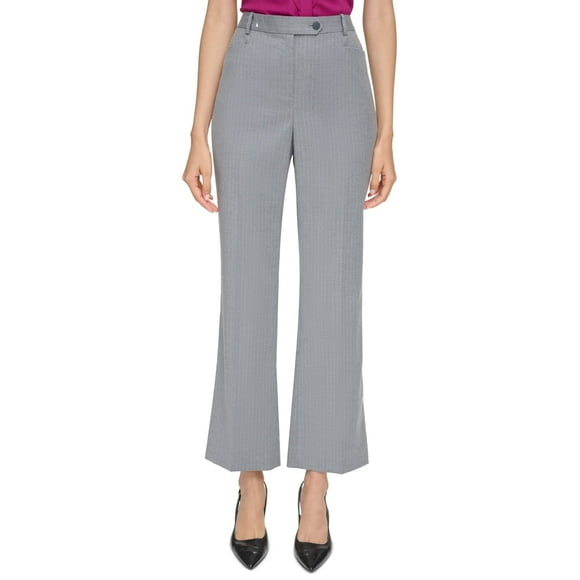 Calvin Klein, Women's Modern Fit Petite Pants (Gray, 12P)