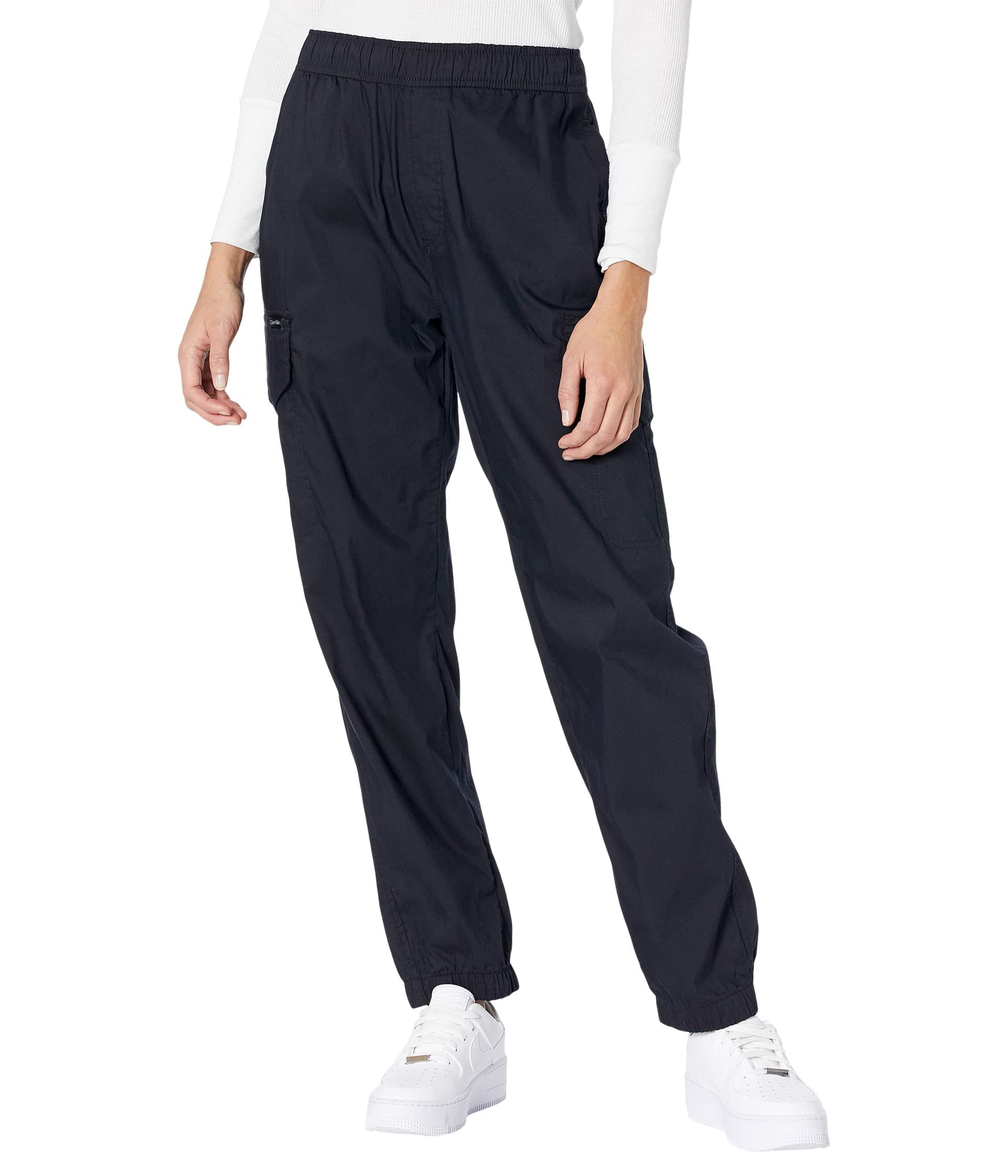 Calvin Klein Pull-On Cargo Joggers Black Beauty XL