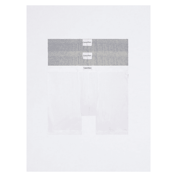 Calvin Klein Pure Cotton Stretch 3-Pack Boxer Brief Snow Heather/Grey/Black XL