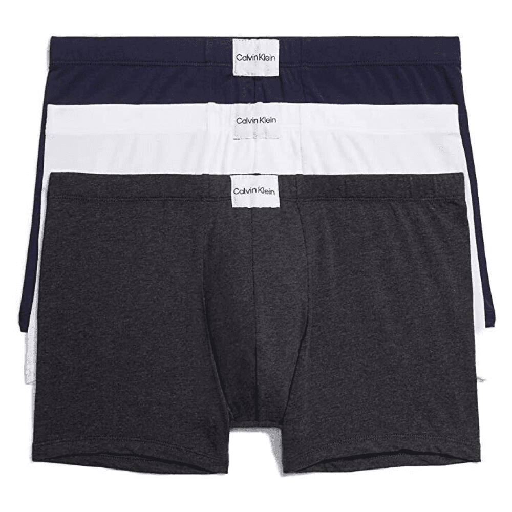 Calvin Klein Men's Steel Micro Low Rise Trunk - 3 Pack