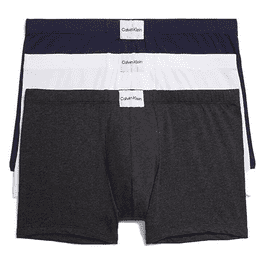 Calvin Klein Men's Steel Micro Low Rise Trunk - 3 Pack