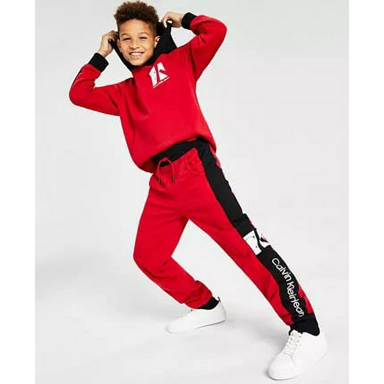 Calvin klein deals side logo joggers